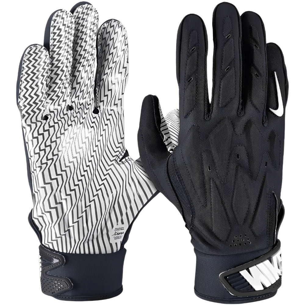 Playmaker Base: American Football Handschuhe Nike D-Tack 7.0 Navy Produktbild